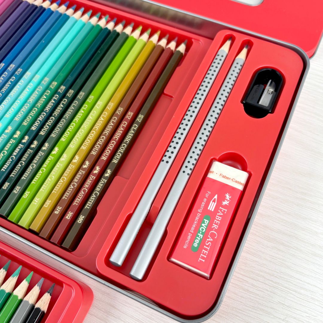 60  Classic Colour Pencils Sketch Set